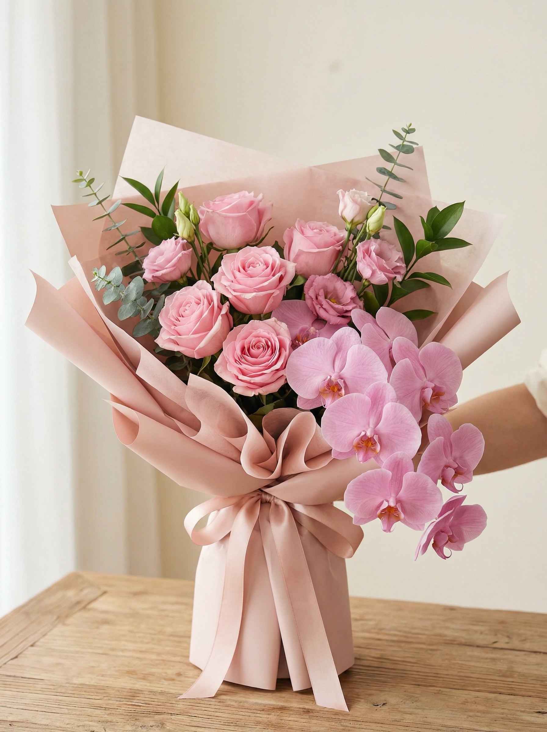 Blush Orchid Cascade