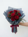 Maroon Velvet Romance