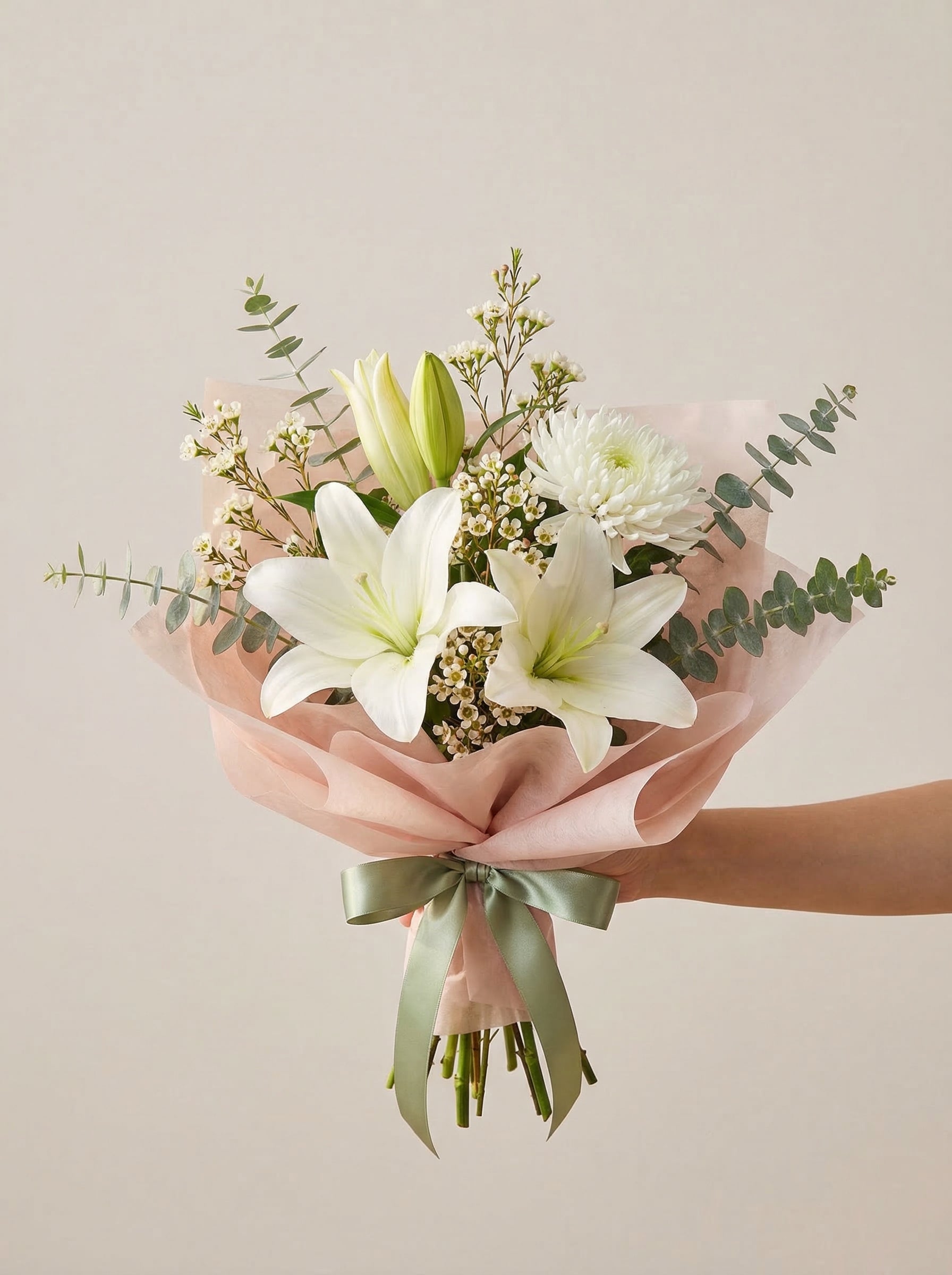 Petite Purity Lily Bouquet