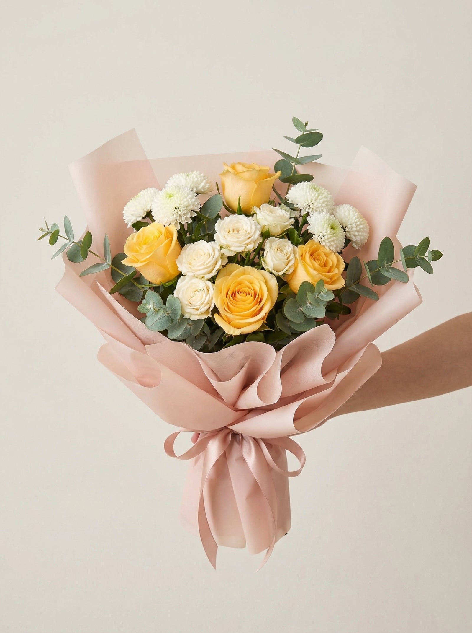 Golden Hour Rose Posy