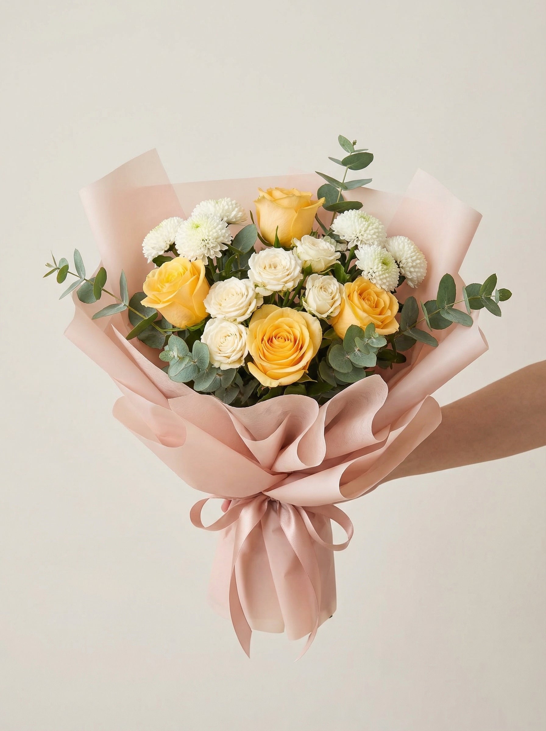 Golden Hour Rose Posy
