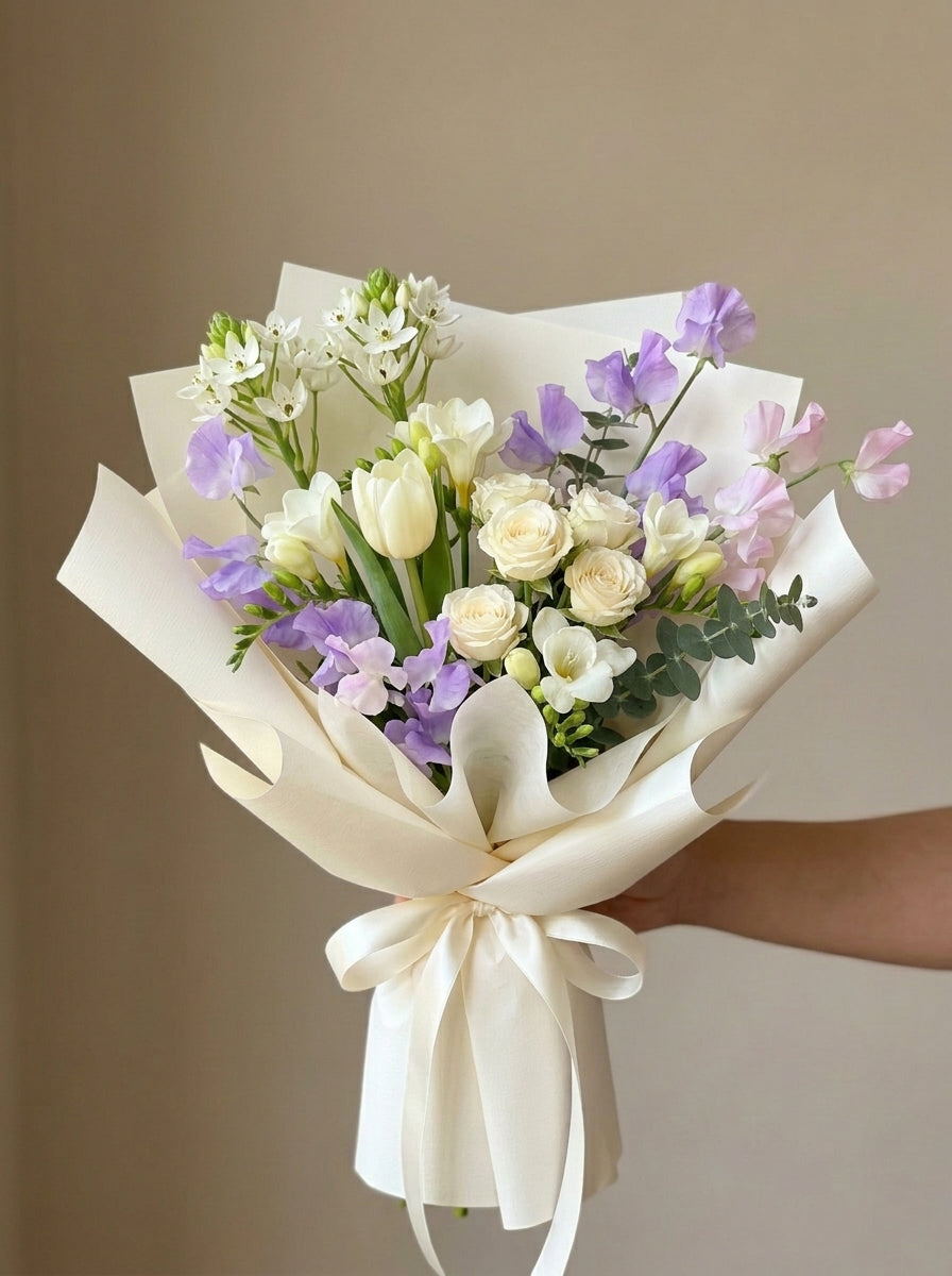 Lavender & Cream Petite Luxe (Revised)