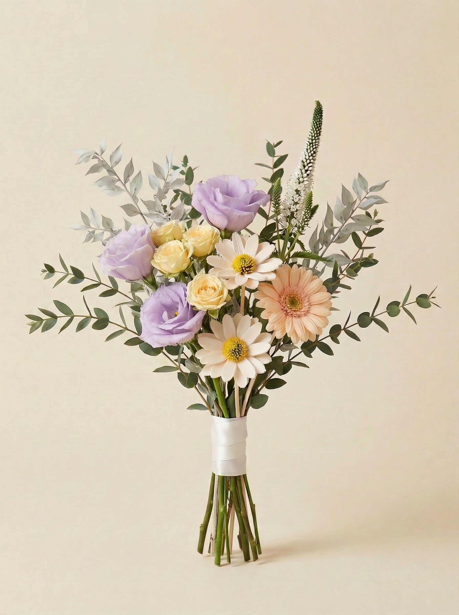 Vibrant Pastel Daisy Whimsy Petite