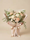 ROM Wedding Bouquet - Blush & White Ceremony Posy