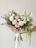 Classic Blush & Ivory Wedding Bouquet Singapore