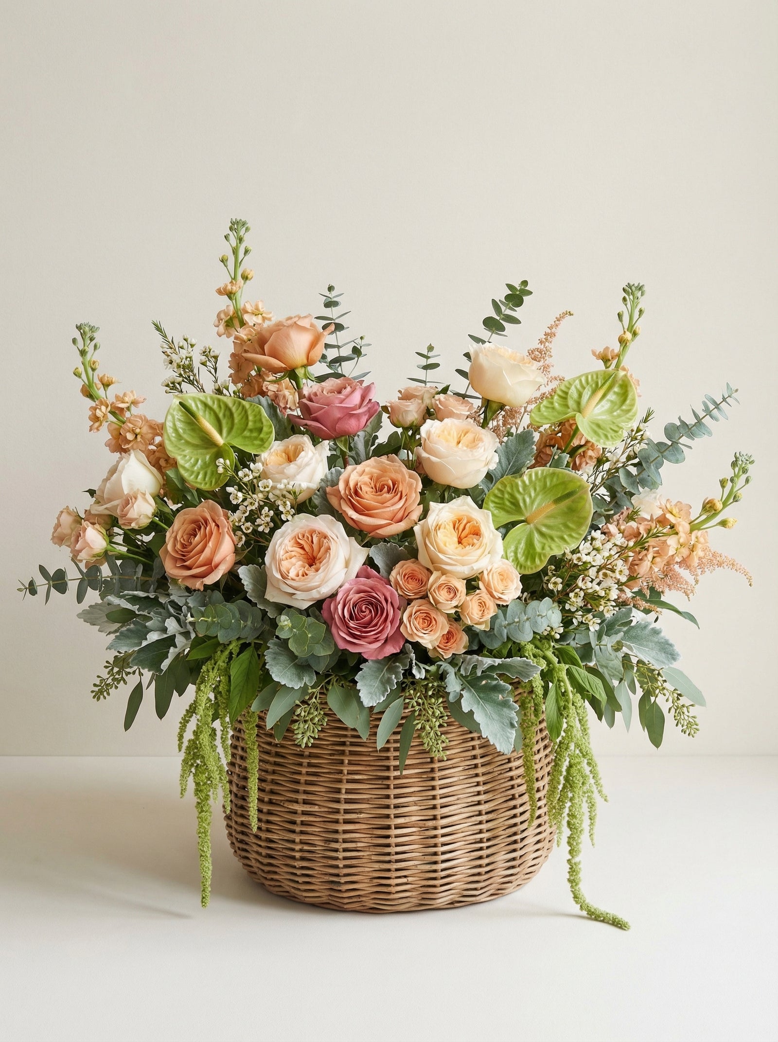 Signature Garden Flower Basket Singapore