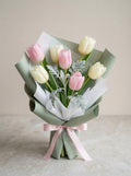 Petite Blush Tulip Bouquet