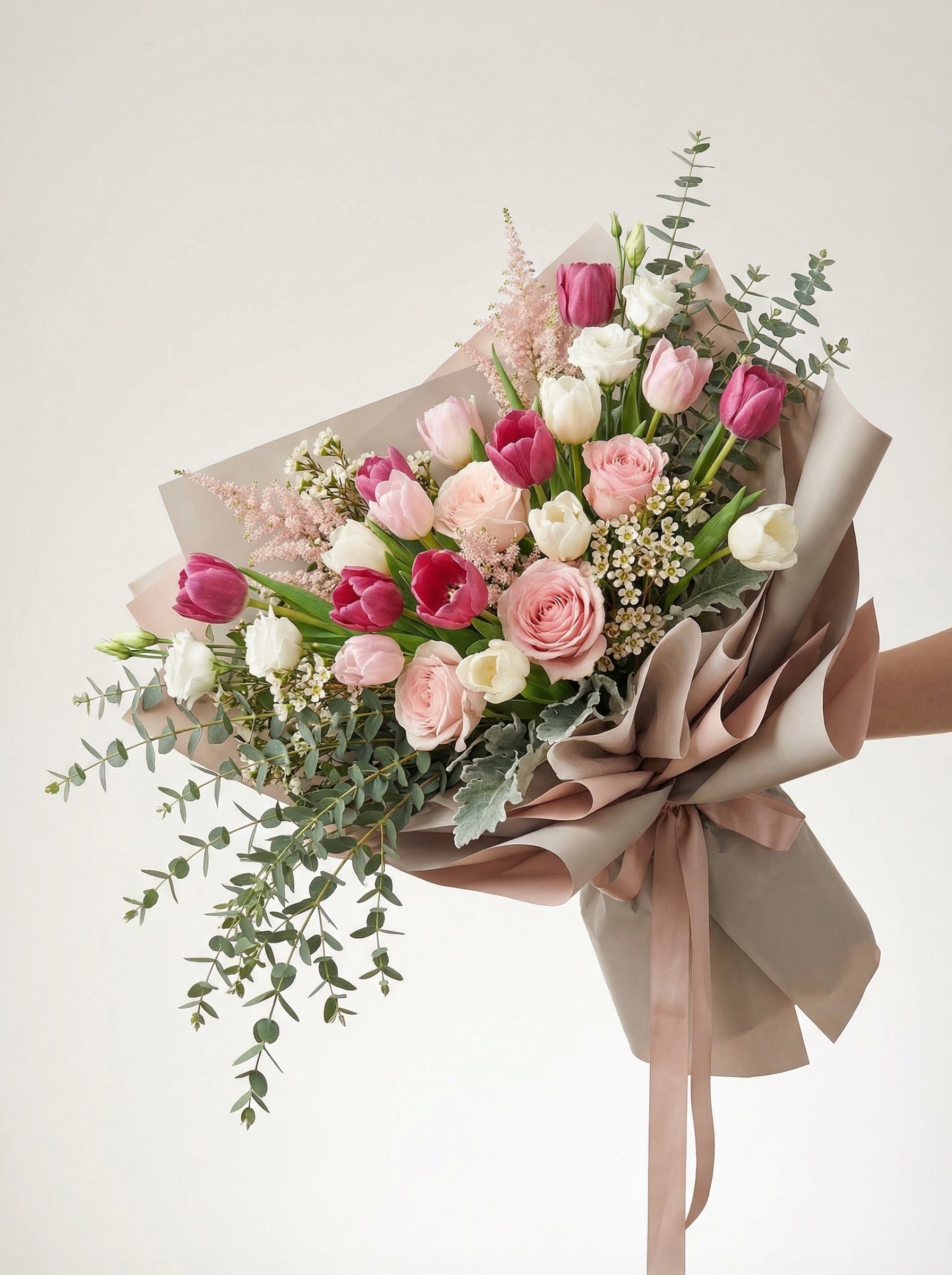 Signature Lush Tulip Bouquet Singapore