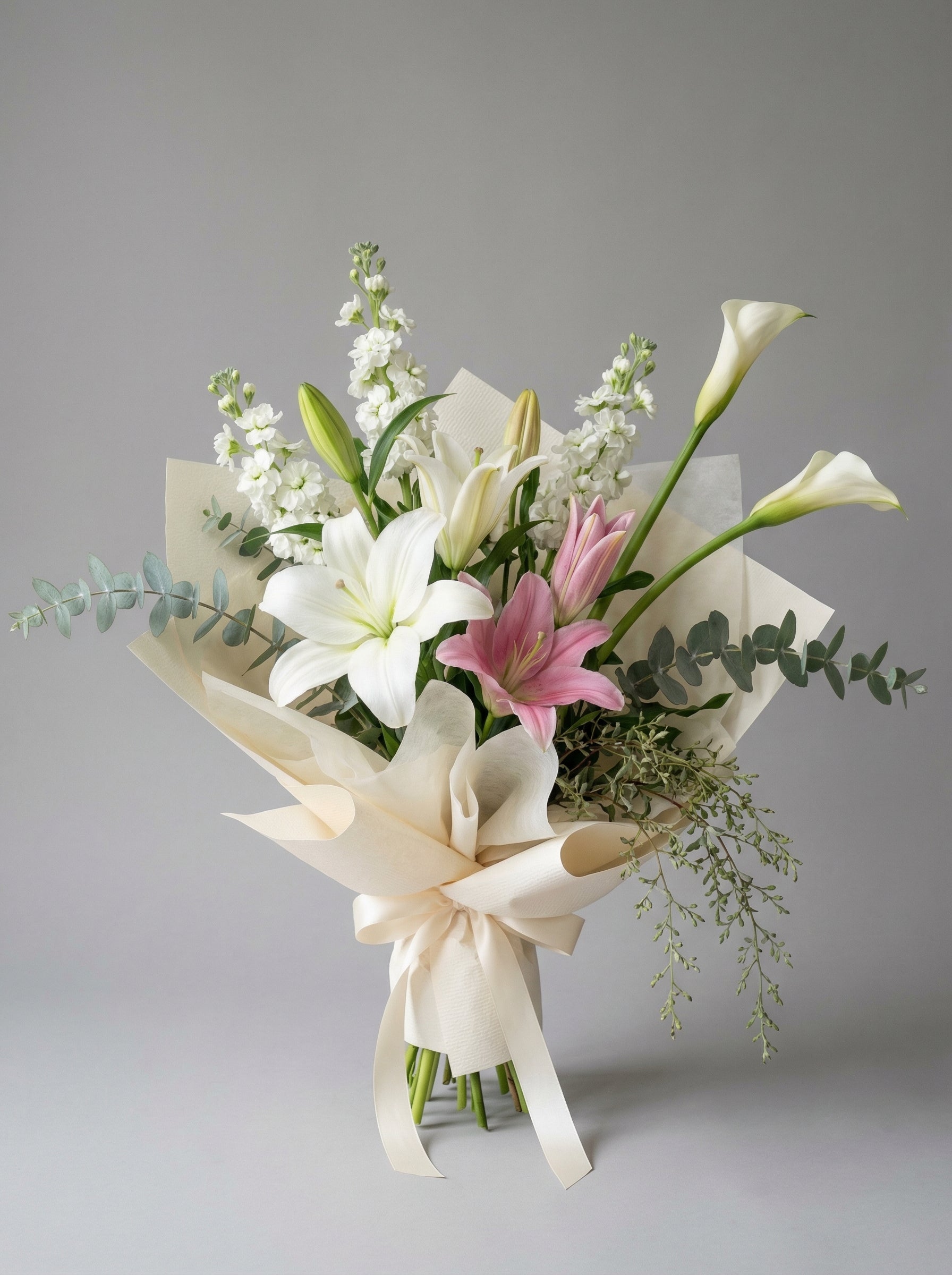 Classic Lily & Calla Lily Bouquet Singapore