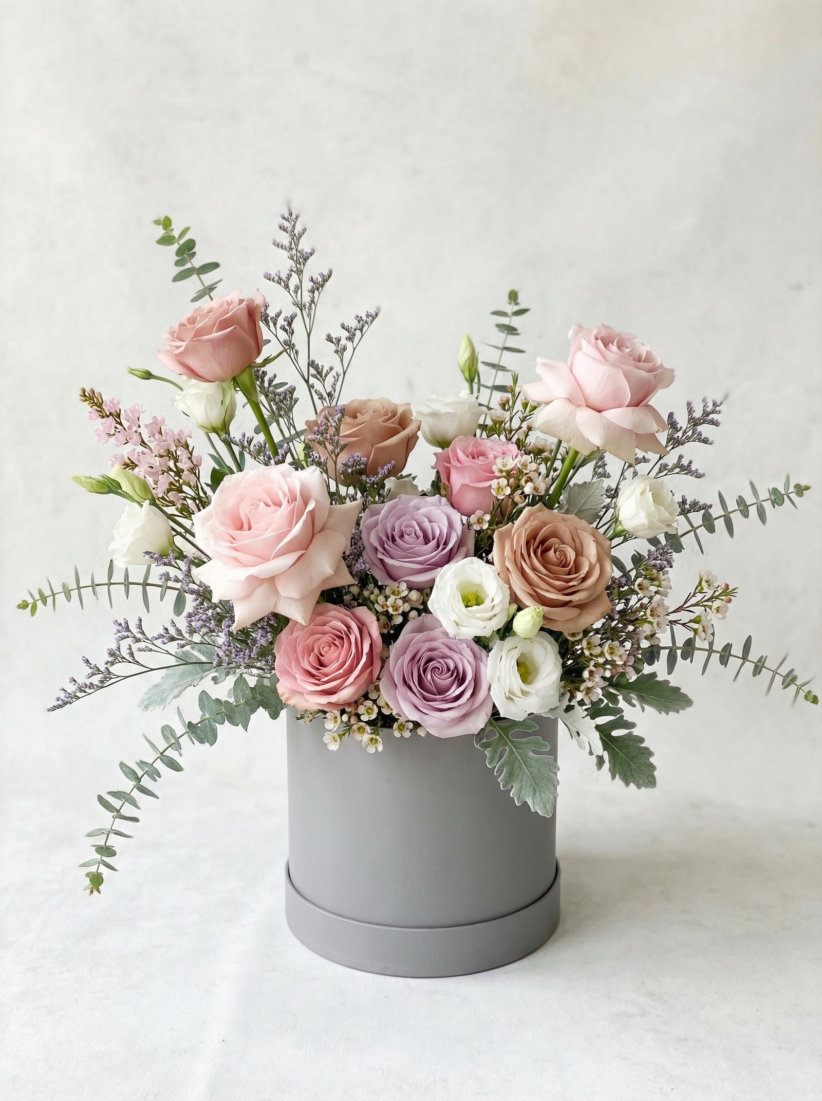 Signature Rose & Lavender Bloom Box Singapore