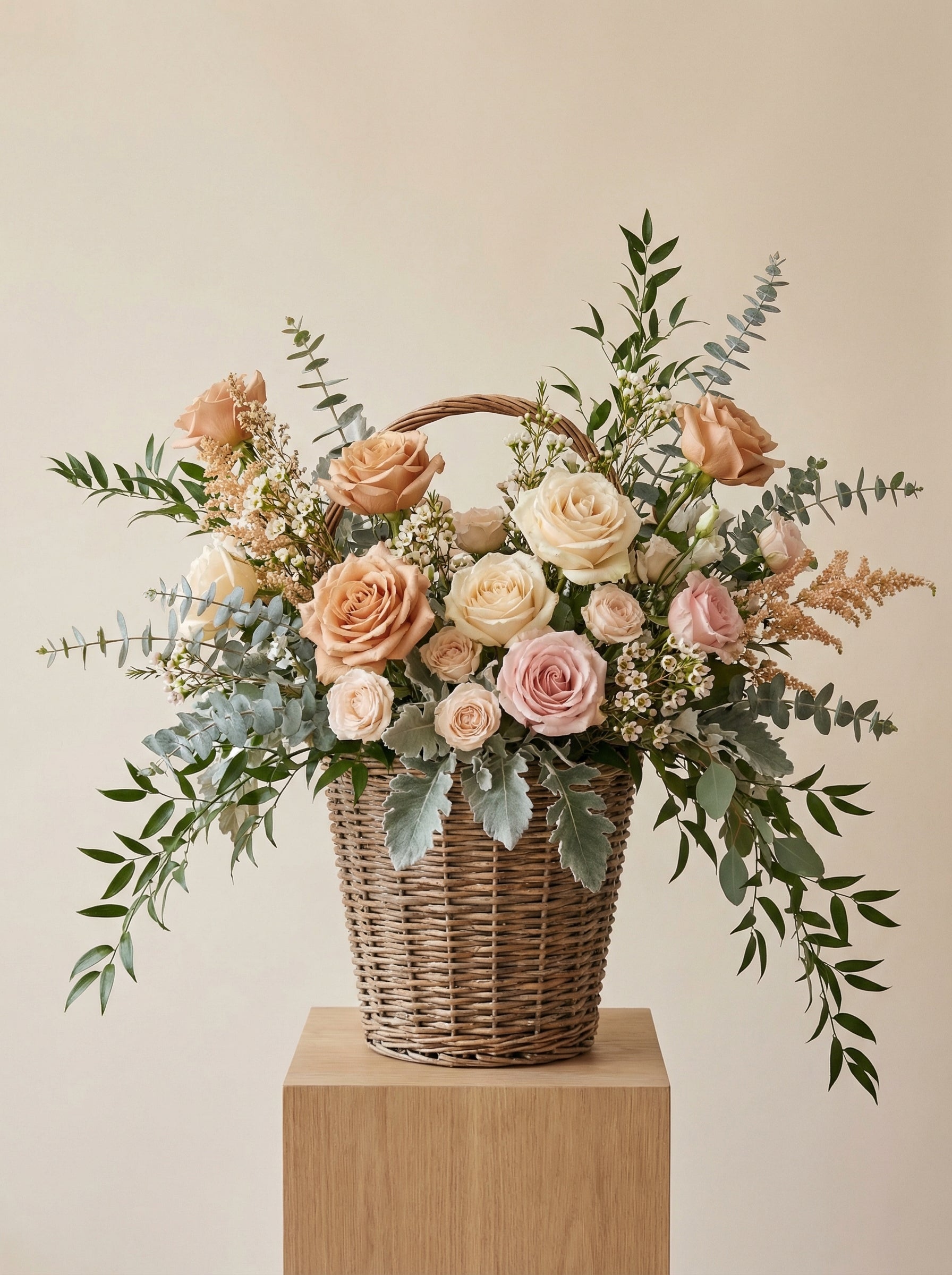 Signature Garden Flower Basket - Premium Edition