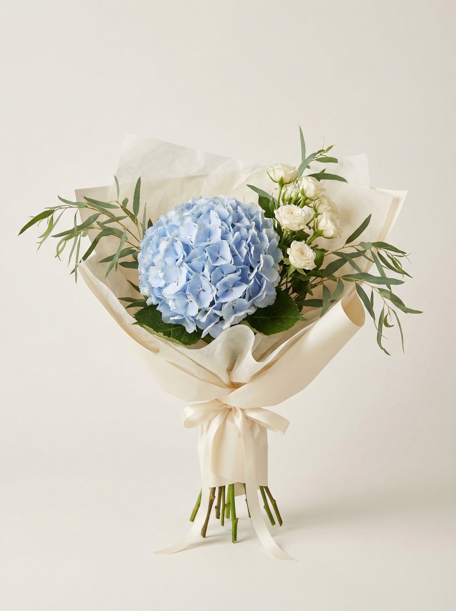 Soft Blue Hydrangea Weekly Bouquet