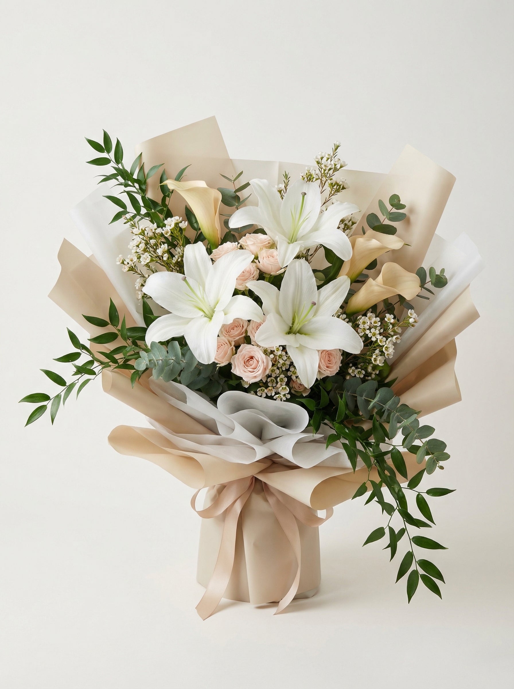 Editorial Lily & Calla Bouquet Singapore