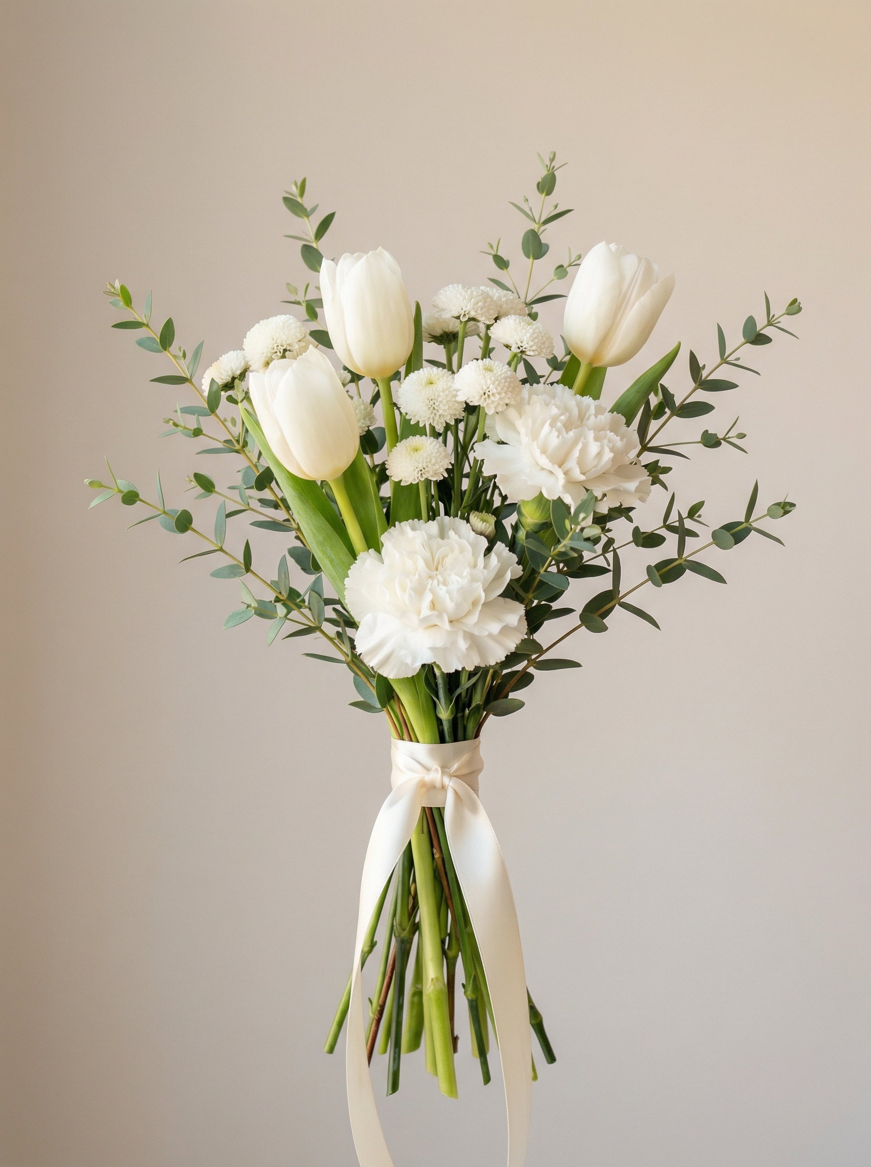 Ivory Tulip Petit Posy