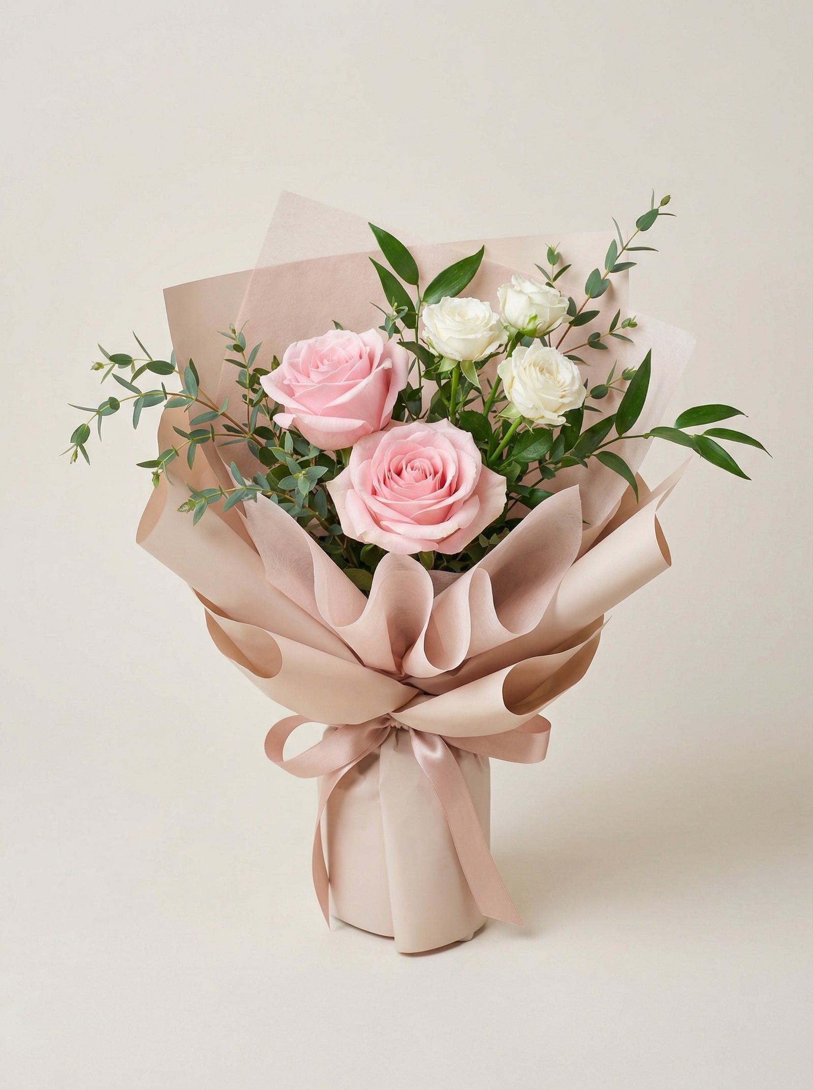 Petite Soft Blush Rose Bouquet