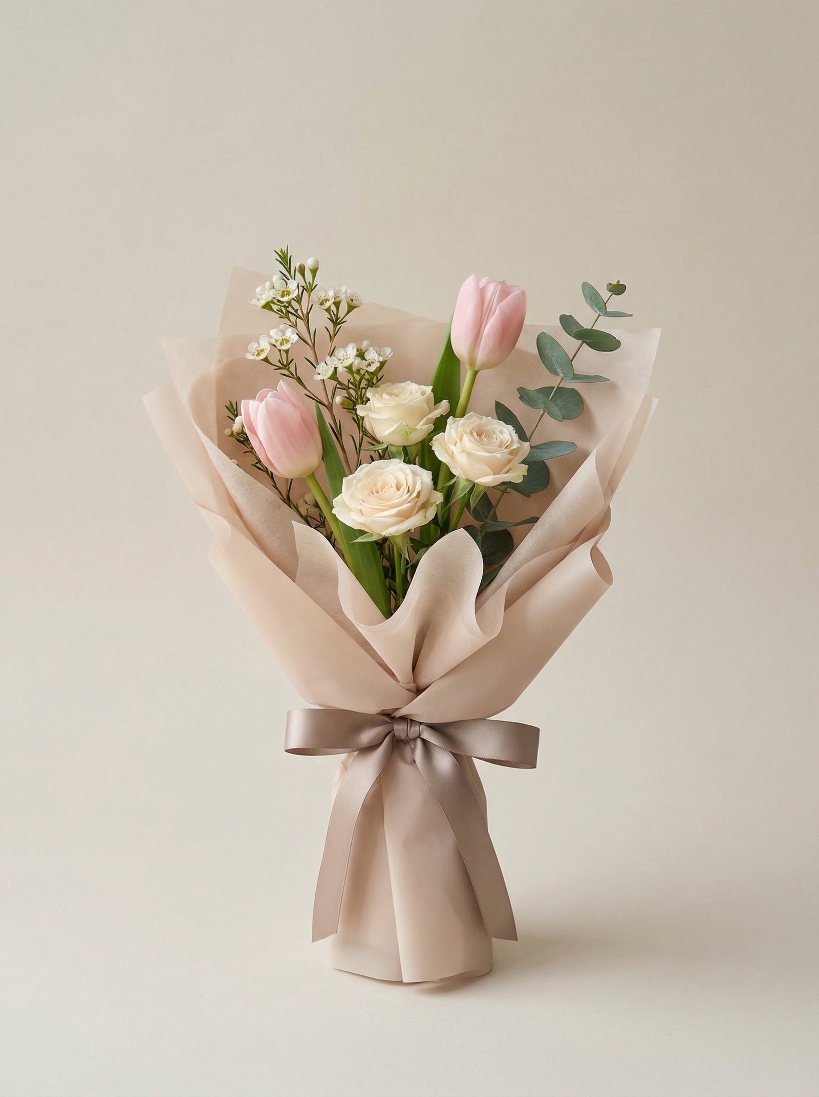 Easy Soft Blush Tulip Bouquet