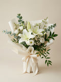 Classic Clean Ivory Lily Bouquet