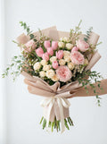 Luxe Soft Blush Tulip Bouquet
