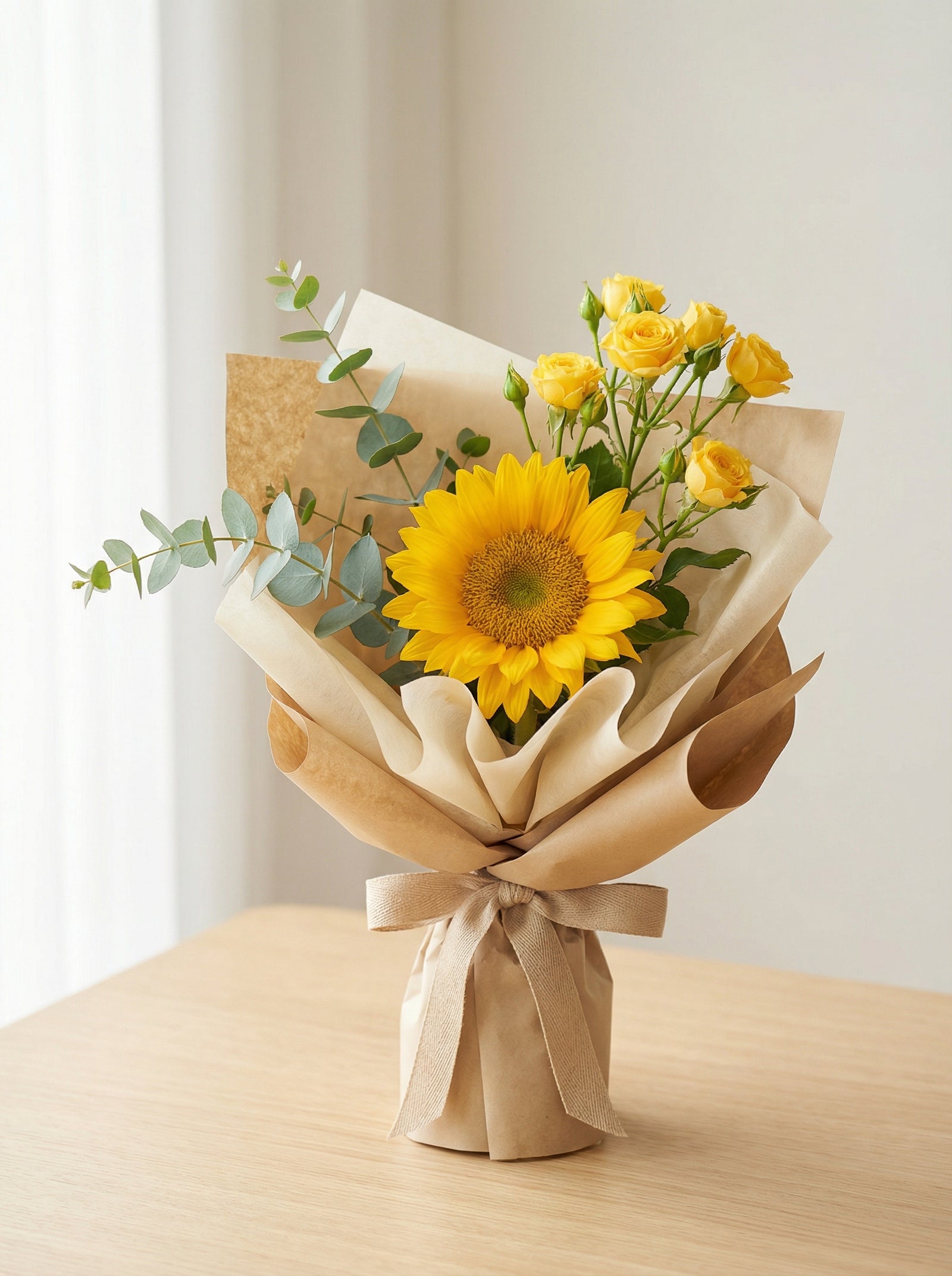 Petite Cheerful Sunflower Bouquet