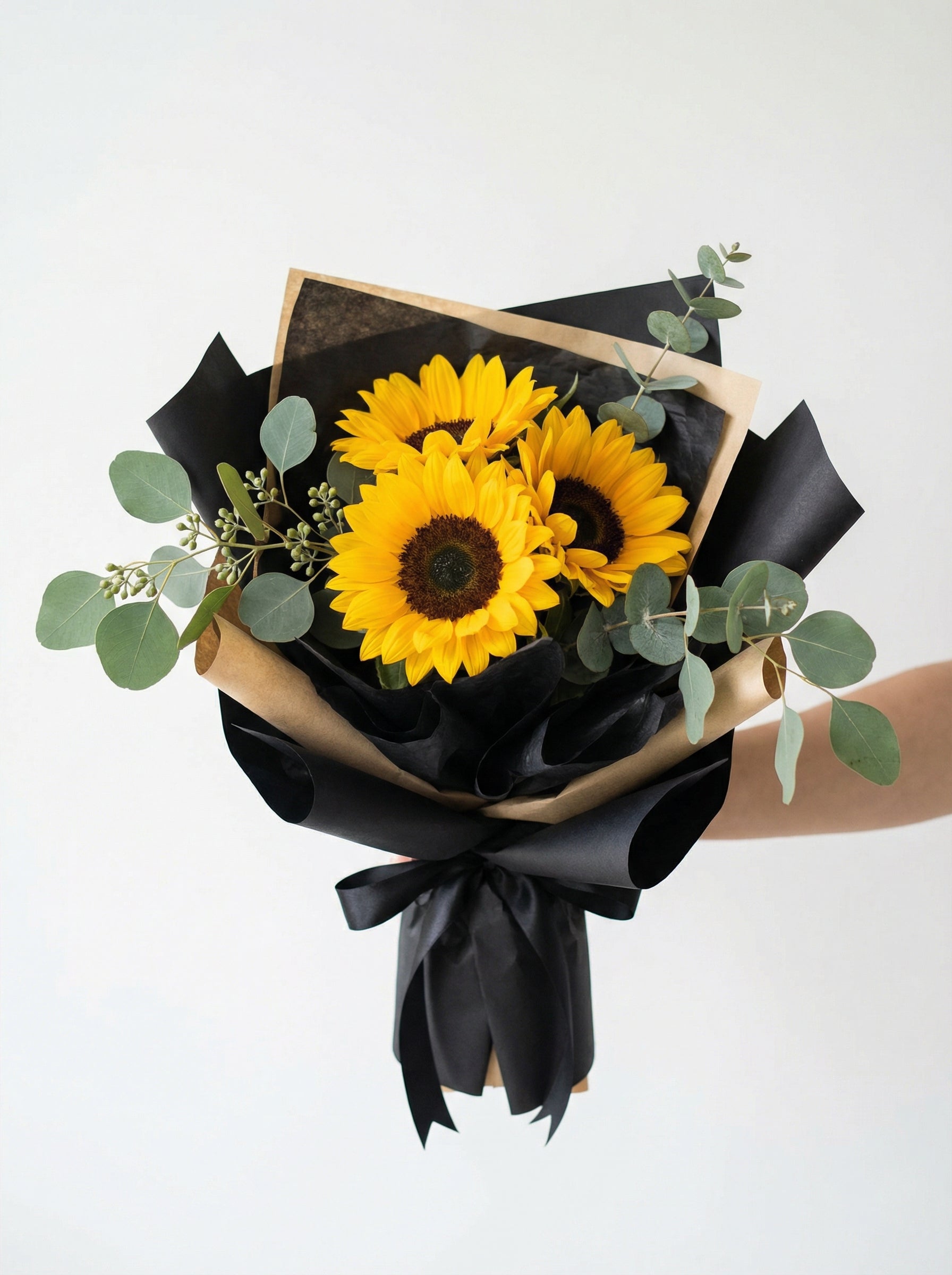 Easy Bold Sunflower Graduation Bouquet