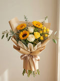 Classic Cheerful Sunflower Bouquet