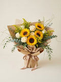 Full Cheerful Sunflower Bouquet