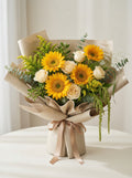 Luxe Cheerful Sunflower Bouquet