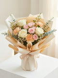 Soft Glow Pastel Flower Bouquet Singapore