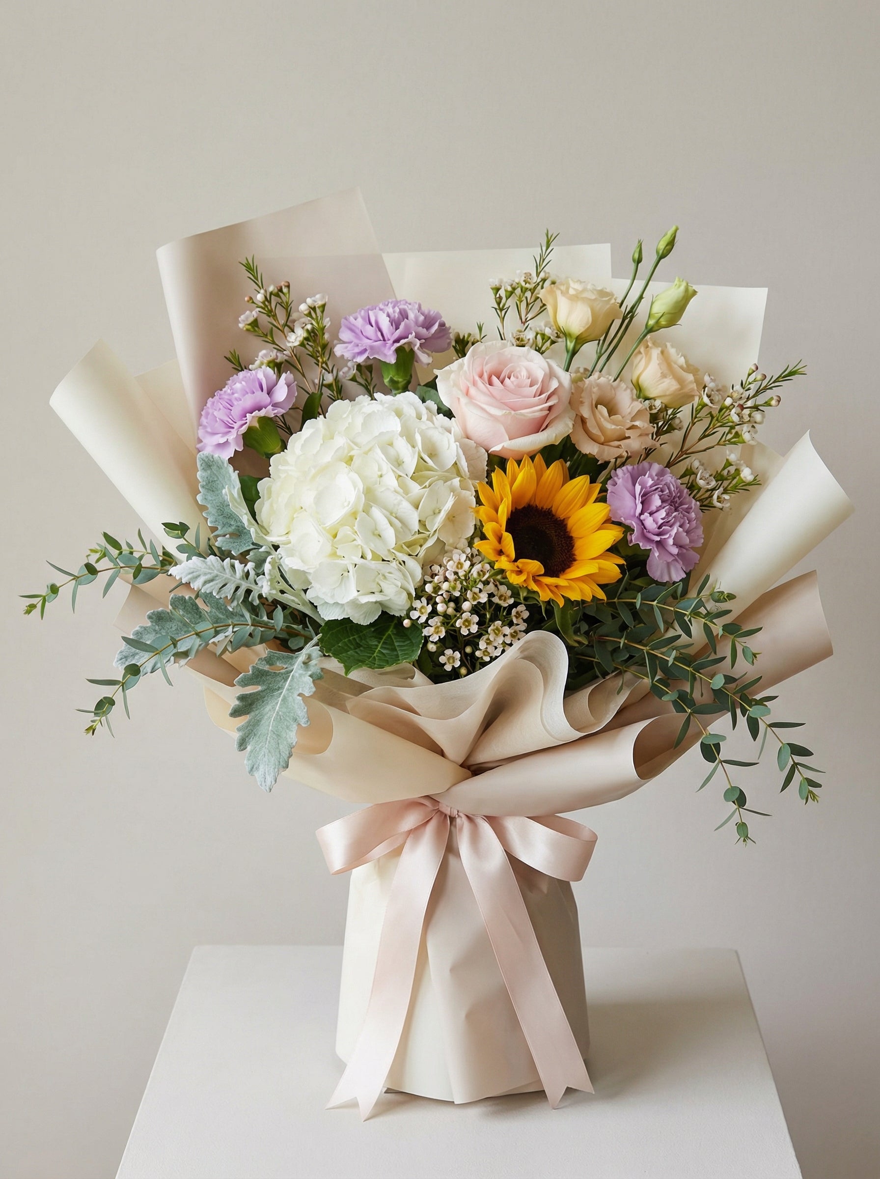 Signature Lavender & Blush Graduation Bouquet Singapore