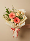 Petite Bright Cheer Gerbera Birthday Bouquet