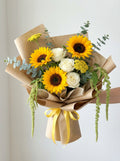 Full Sunny Sunflower Birthday Bouquet