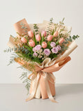 Luxe Pastel Tulip Birthday Bouquet
