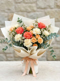Classic Coral Garden Birthday Bouquet