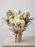 Full Serene Lily Condolence Bouquet