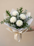 Petite Tribute Chrysanthemum Condolence Bouquet