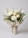 Easy Tribute Chrysanthemum Condolence Bouquet