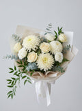 Classic Tribute Chrysanthemum Condolence Bouquet