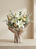 Classic Formal Lily Condolence Bouquet