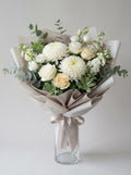 Full Tribute Chrysanthemum Condolence Bouquet