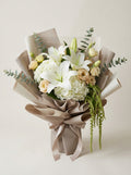 Full Formal Lily Condolence Bouquet