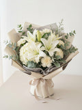 Grand Mixed Lily Condolence Bouquet