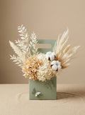 Classic Neutral Preserved Hydrangea Keepsake Box