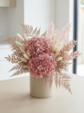 Full Soft Preserved Hydrangea Display Piece