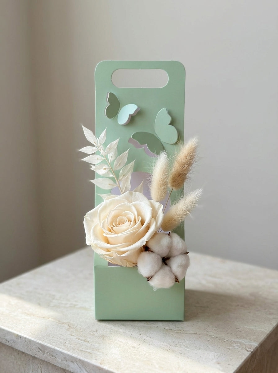 Petite Keepsake Preserved Rose Keepsake Box
