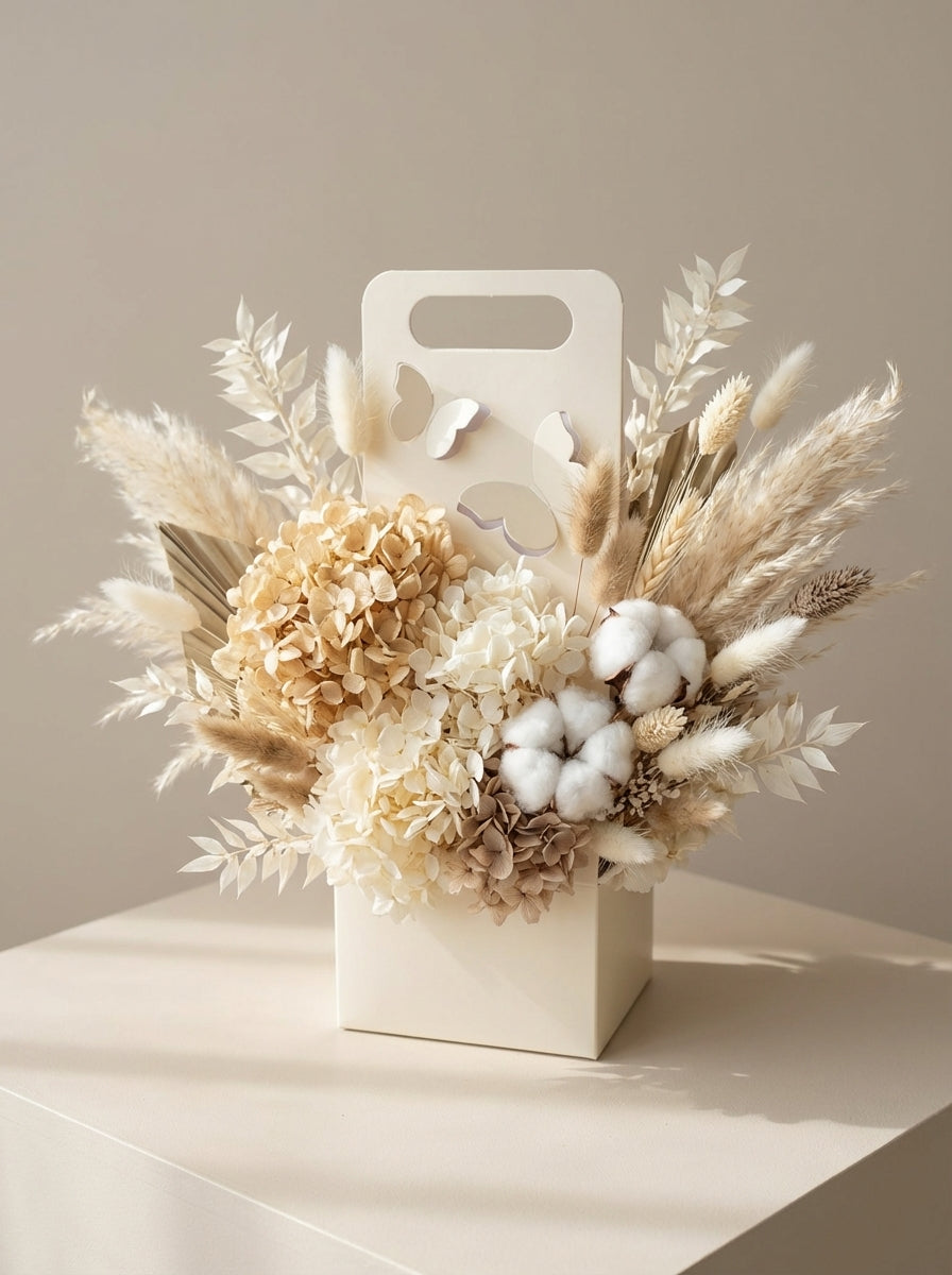 Full Keepsake Preserved Hydrangea Keepsake Box