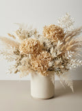 Grand Textured Preserved Hydrangea Display Piece