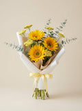 Full Golden Sunflower Graduation Bouquet