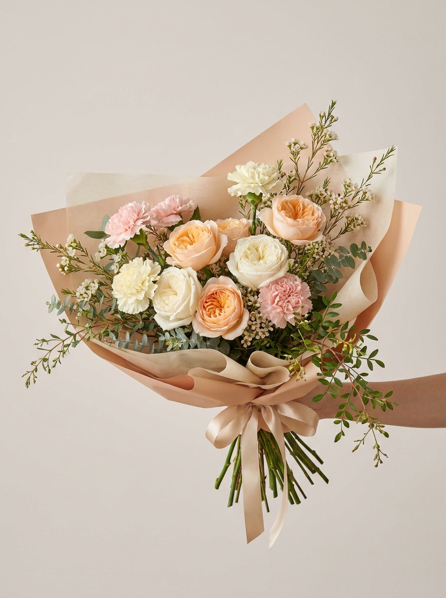 Morning Hug: Mother's Day Flowers Singapore Garden Bouquet