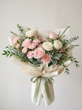 Blush Rose Appreciation Bouquet | Mother's Day Flowers Singapore