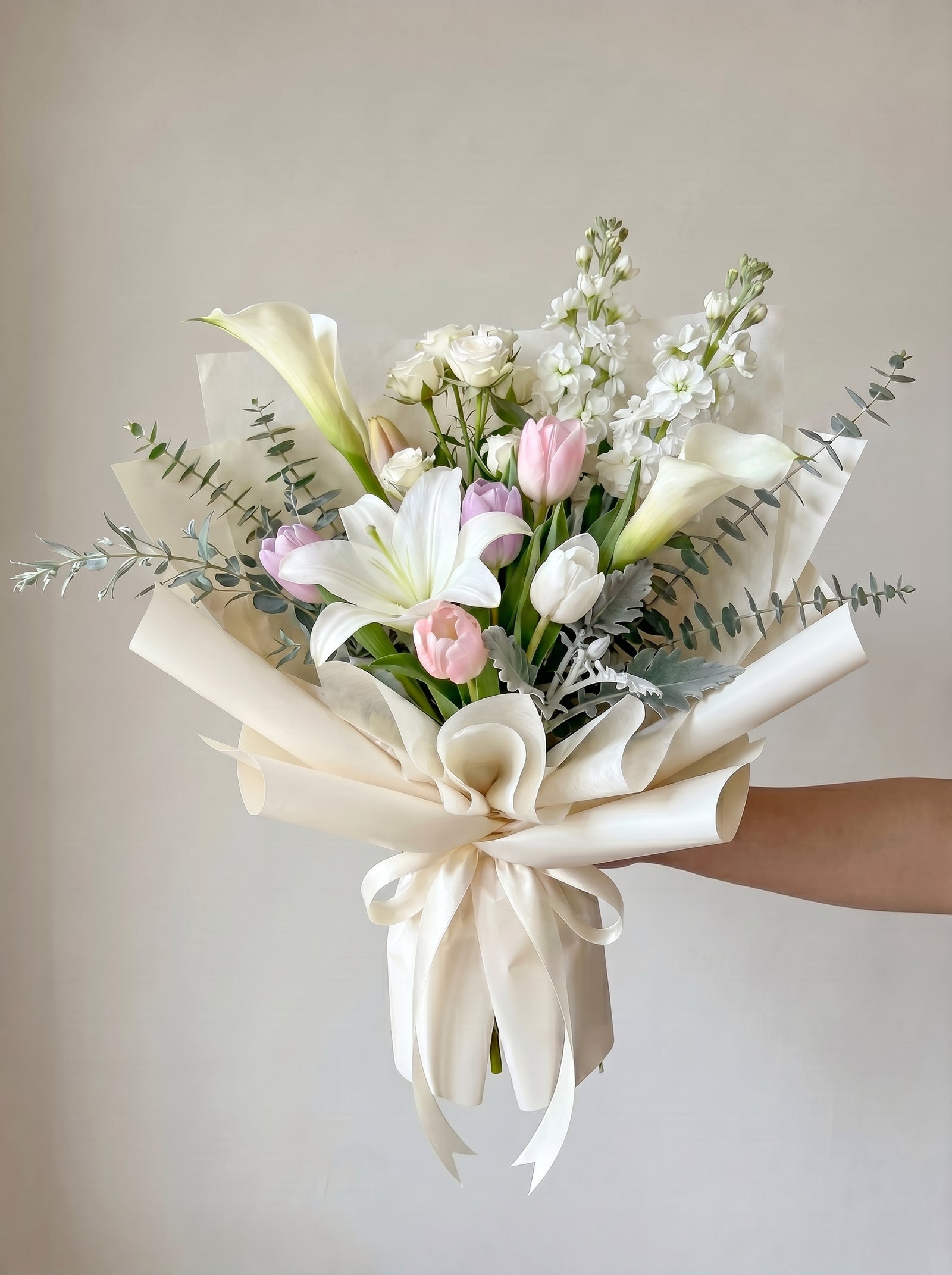Pastel Lily & Tulip Petite